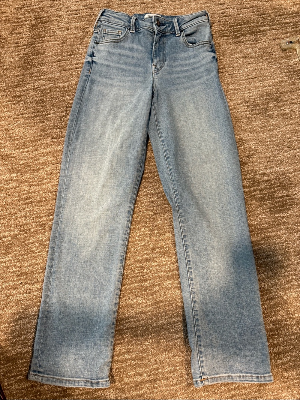 True Religion Light Blue Straight Leg Women's Jeans